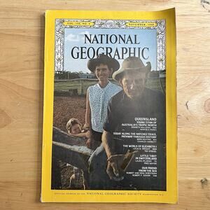 Vintage National Geographic November 1968 Queensland Natchez Trace Elizabeth I